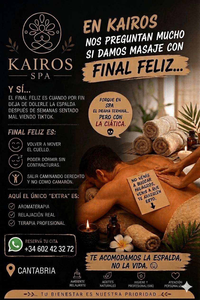 Masaje terapéutico y relajante
