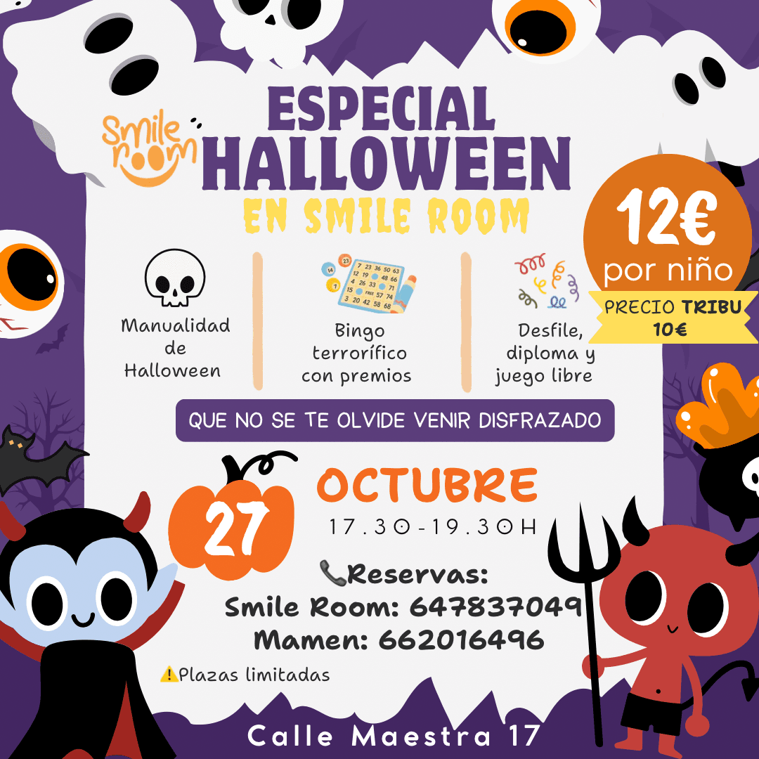 TALLER DE HALLOWEEN EN JAÉN