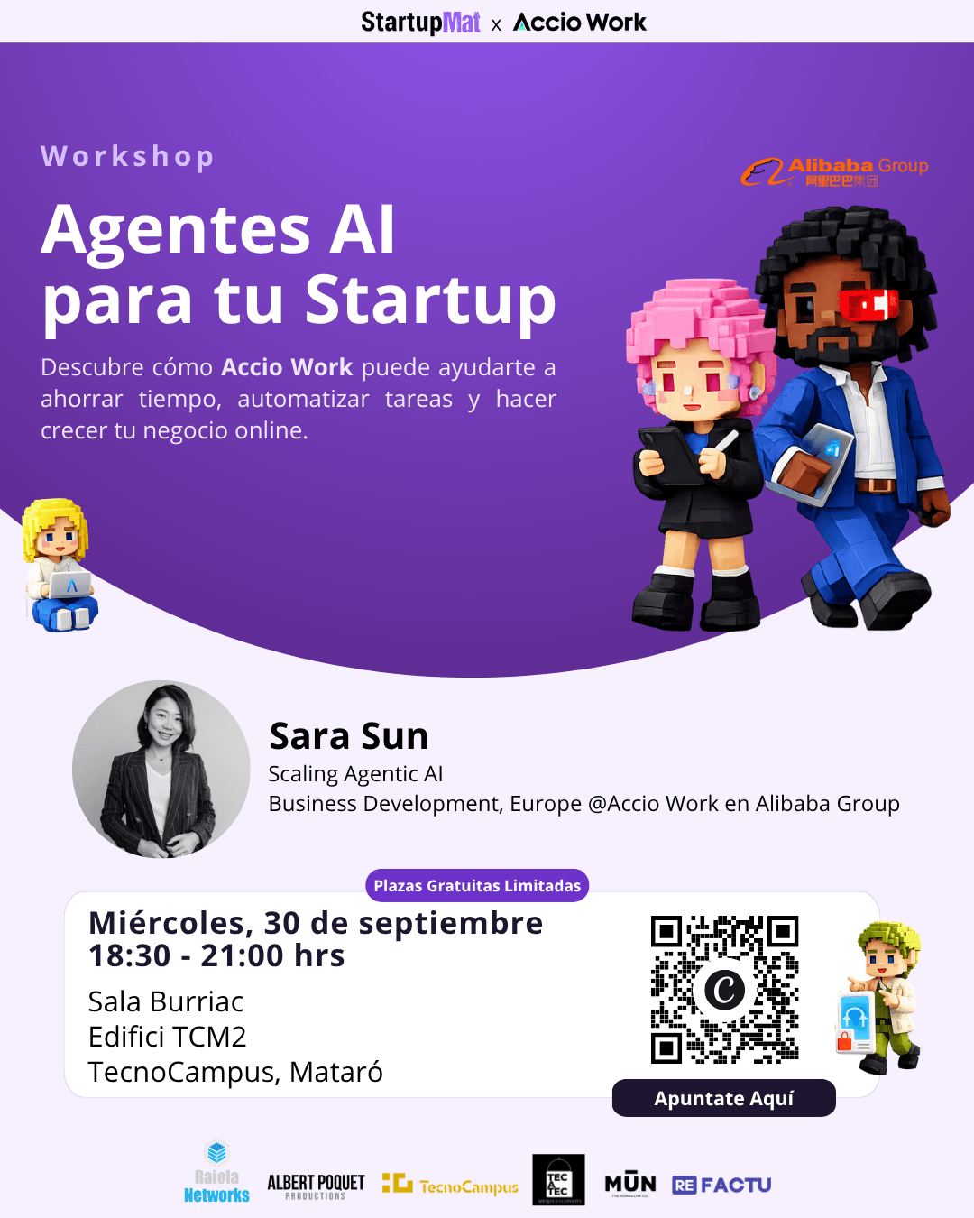 Workshop: Agentes AI para tu Startup by Accio Work (Alibaba Group)