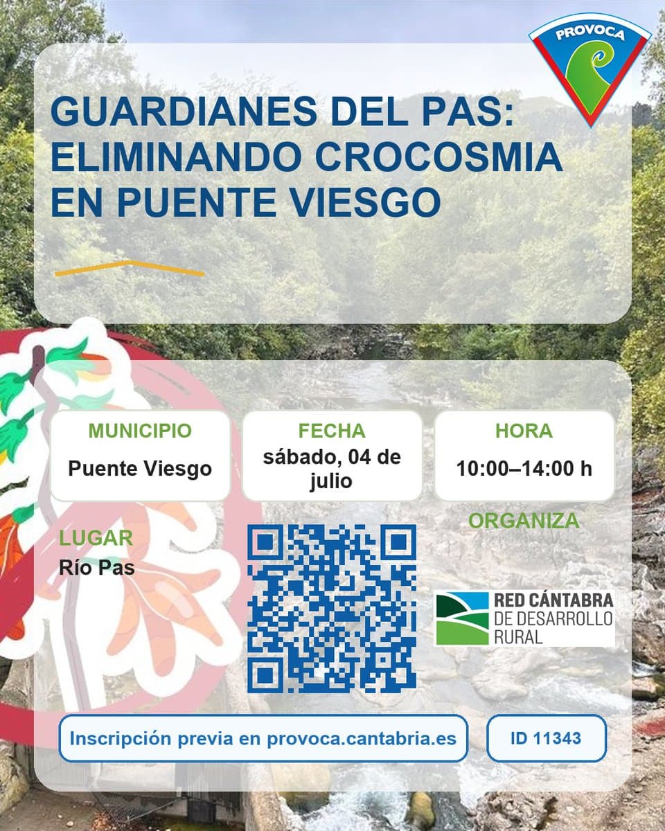 Guardianes del Pas: Eliminando Crocosmia