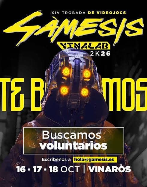 Gàmesis 2026 – Gran Encuentro de Videojuegos, Gaming y Cultura Digital