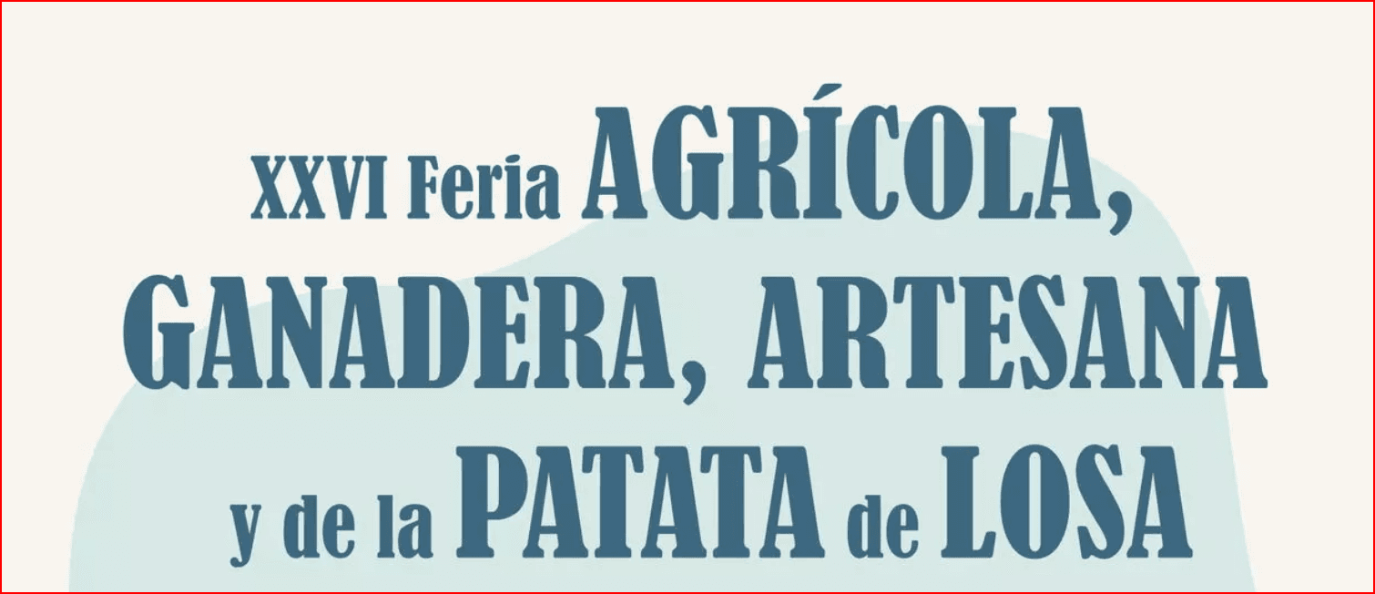 Feria Agrícola, Ganadera y de la Patata de Quincoces de Yuso 2026
