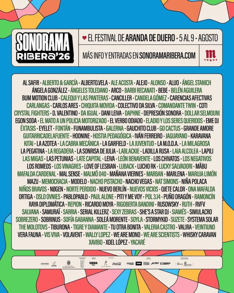 Sonorama Ribera 2026