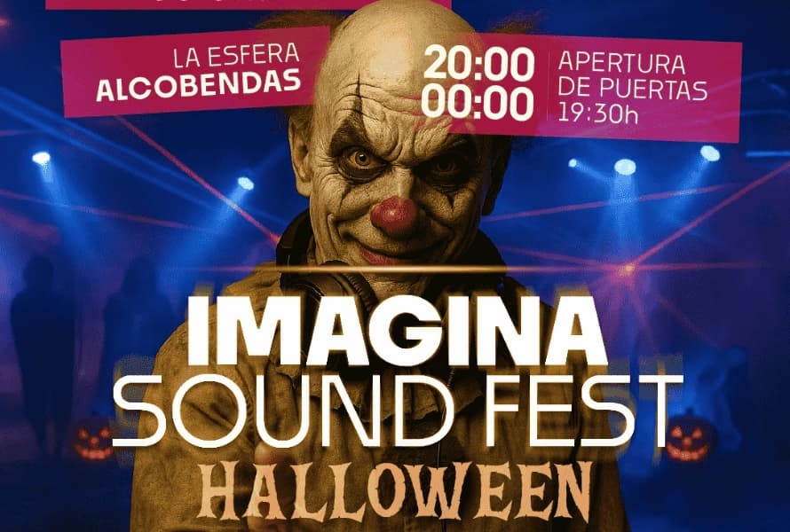 🎃 Halloween Juvenil en Alcobendas – Imagina Sound Fest