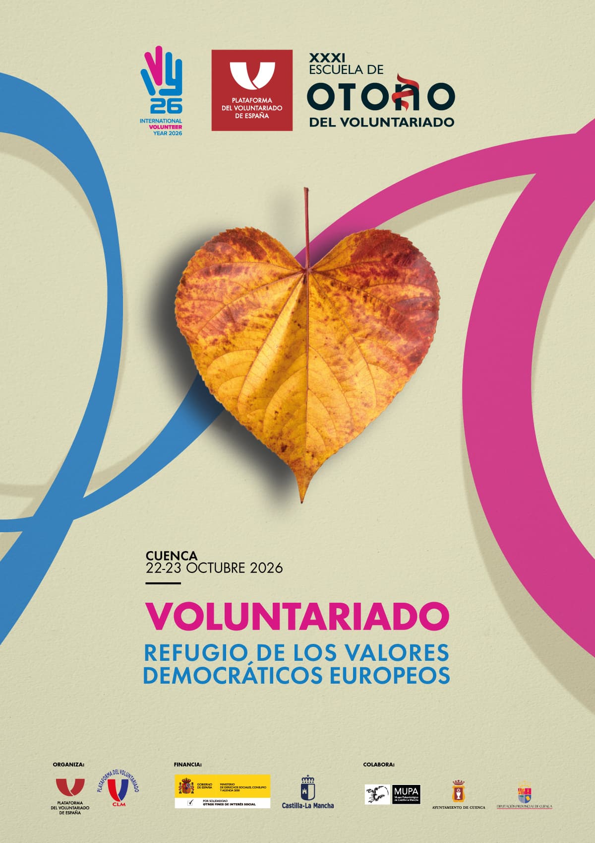 Escuela de Otoño del Voluntariado 2026 – Encuentro nacional de voluntariado y participación social
